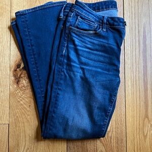 Driftwood Dark Wash Kelly Style Jeans - Deep Blue Denim